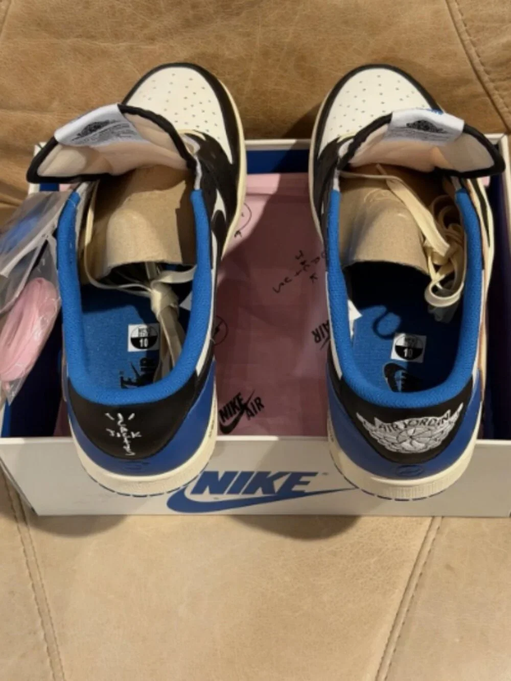 Travis Scott fragment design Nike Air Jordan 1 Low OG SP